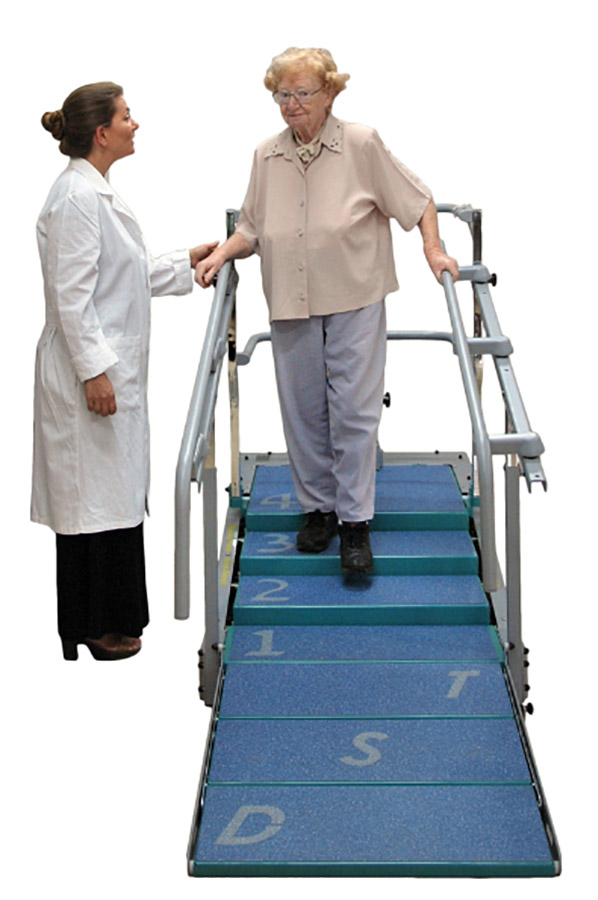 Dynamic Stair Trainer mit Patientin