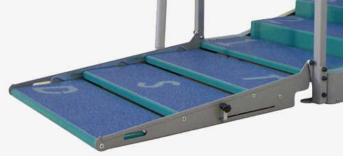 Reversible Treppenrampe